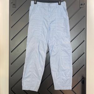 Maeve Light Blue Cropped Pants